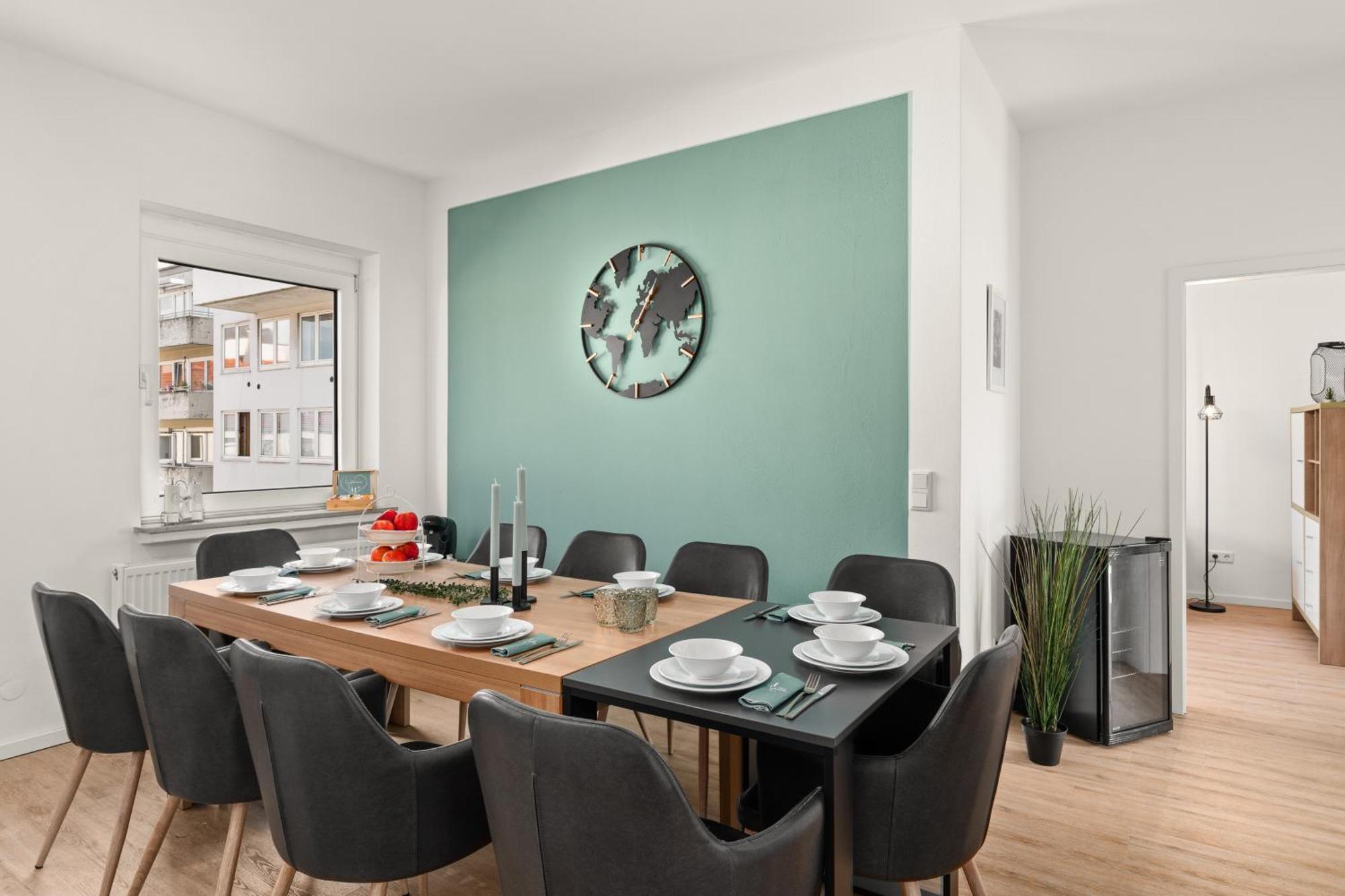 Homely-Apartment Manhattanart, Zentral, Parkplatz, Billard,Ps4, Dart, Balkon Билефельд Экстерьер фото